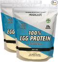 Healthy 'N Fit - 100% Egg Protein (unflavored) 2 Pack (4 LB Total). Just Egg Instant Dried Whites: Great for Baking and Mixing.