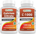 Calcium Citrate with Vitamin D-3 &amp Vitamin C 1000 mg