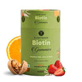 Healthy &amp Shiny Hair Growth | Enriched with Natural Biotin B7 B6 B5 Zinc &amp Amla Extract | 60 Gummies - Strawberry Flavour