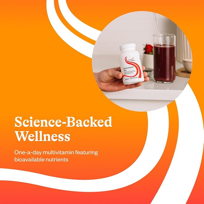 Seeking Health Multivitamin One - Supplement with Zinc Vitamin B12 &amp Vitamin A - Magnesium-Free Formula - Multivitamin Supports Methylation &amp Healthy Aging - 45 Capsules