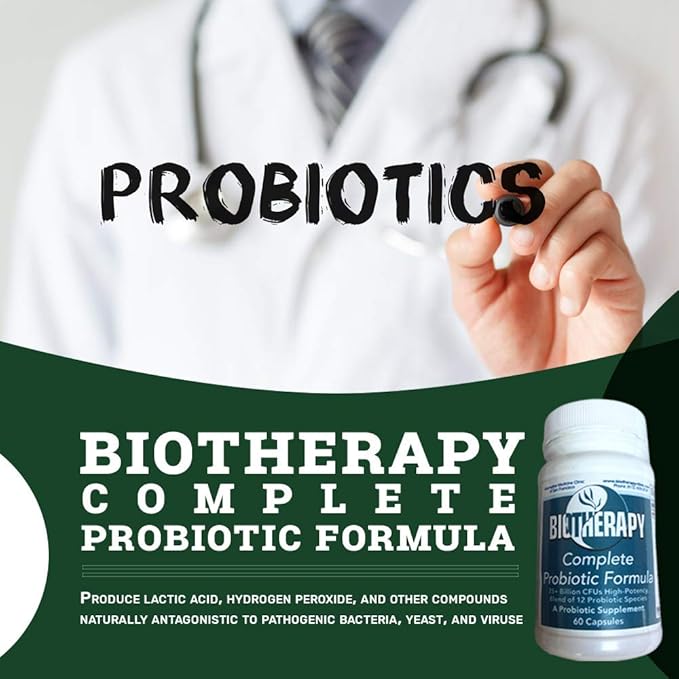 Biotherapy Complete Probiotic Formula Capsule Supplement