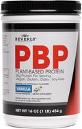 Beverly International PBP Plant Based Protein. Vegan Gluten Dairy Soy-Free. Great Vanilla Taste Smooth Easy to Digest 21g Protein per Serving (15 Servings) 1lb. Complete Amino Acid Profile.