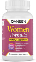 Daily Multivitamin for Women - 36 Essential Ingredients - 90 Tablets - Vitamins for Women Multivitamin for Overall Wellness