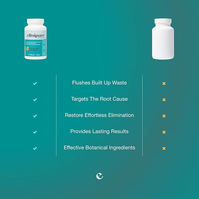 Gut Cleanse &amp Restore Supplement 4 Pack: Natural &amp Effective Detox Cleanse Capsules | Effortless Morning Stools