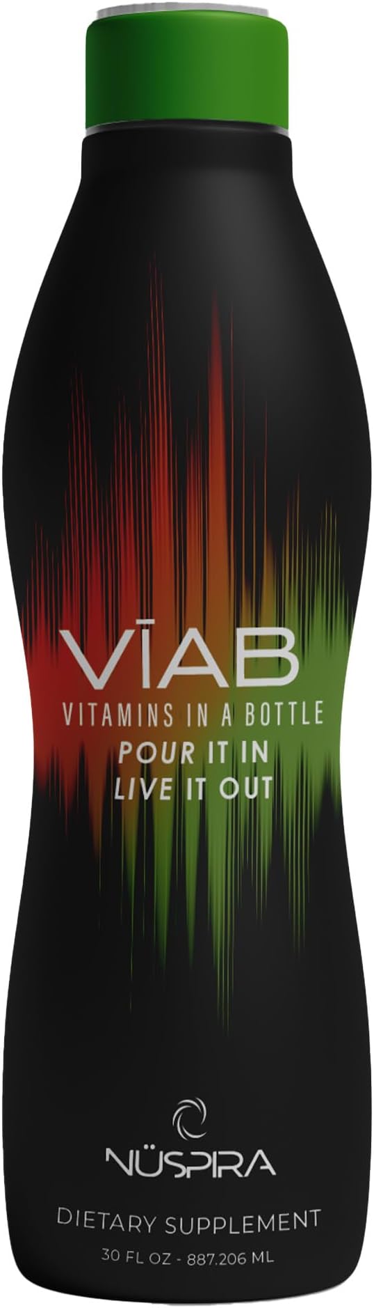 NüSpira - VĪAB Liquid Multi-Vitamin - Effortless Wellness for The Whole Family - Potent Blend of Vitamins &amp Minerals - Smooth Taste - 30oz