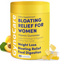 Bloating Relief for Women Debloating for Women | Supports Period Bloat Digestion &amp Water Weight Balance | Helps Before &amp During Your Cycle | 60 Vegan Gummies | Daily Digestive Support Supple