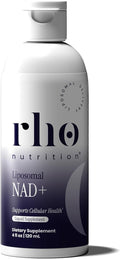 Rho Nutrition Liposomal NAD+ – Liquid Supplement Designed to Help Support Absorption – Active Form of NAD+ Helps Support Normal Cellular Health Healthy Aging Energy Metabolism and Overall Vitality