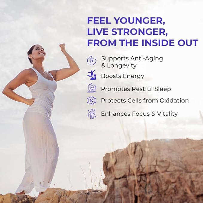 MyVitalC Organic Extra Virgin Olive Oil - Pure ESS60 Antioxidant Supplement - for Anti-Aging Oxidation Longevity Sleep More Energy - 120ML
