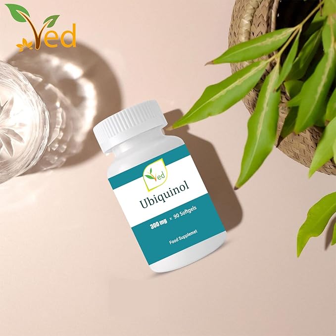 Ubiquinol 300mg 90 Softgels Enhanced Bioactivity CoQ10