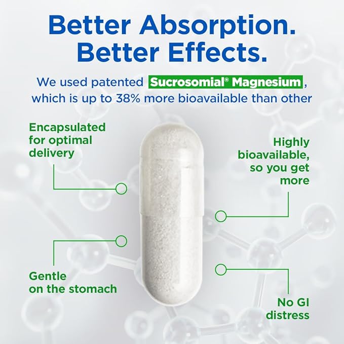 BioTrust Multi Magnesium Complex - High-Absorption 7-in-1 Supplement with Glycinate Malate Citrate Taurate Sucrosomial &amp More for Relaxation Focus Muscle Support - B6 &amp L-Theanine 60 Ca