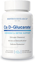 Biotics Research Ca D Glucarate Liver Detoxification Eliminates Toxins Strong Bones Hormonal Health Heart Health Healthy Body Composition Raw Organic Vegetable Culture 120 Count
