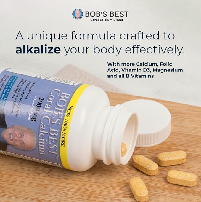 Bob's Best Coral Calcium 2000 mg 90 caplets