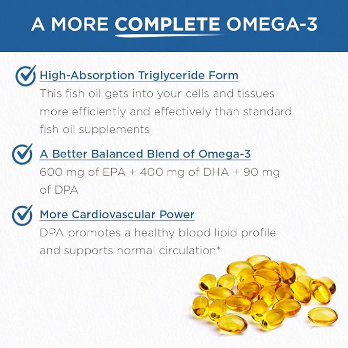 Purity Products - Ultra Pure Omega 3 60 softgels