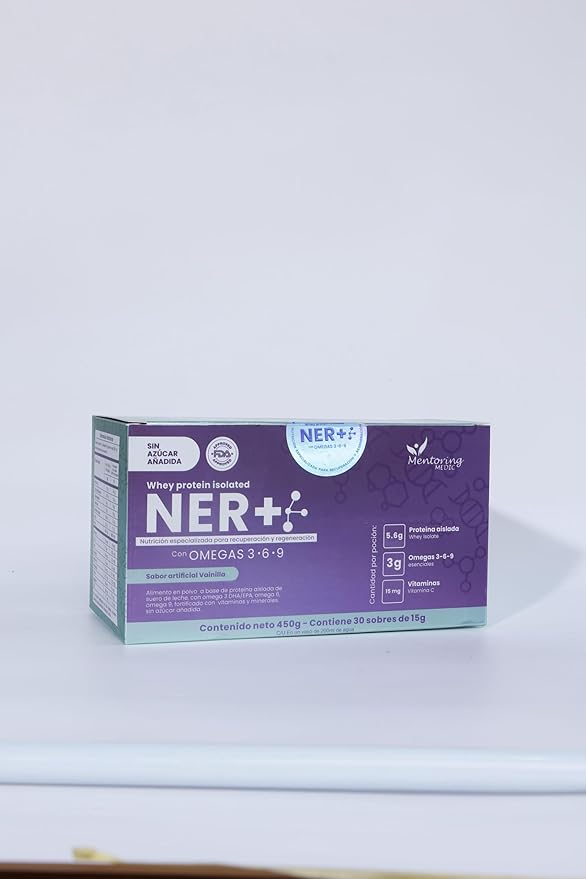 NER+ Protein Post-Surgery Recovery Protein Supplement with Omega 3-6-9 Vitamins and Minerals