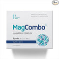 MagCombo - Concentrated Pure Magnesium Special Oil Formula for Maximum Absorption enriched with Vitamins В2 В6 В12 and С only 1 Capsule Daily. (Pack of 3)