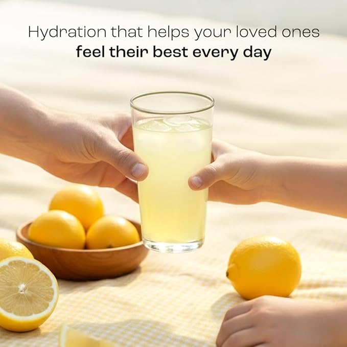 KEY NUTRIENTS Multivitamin Electrolytes Powder No Sugar - Refreshing Lemonade Electrolyte Powder - Sodium &amp Energy Supplement - Hydration Powder - No Calories - 90 Servings - Made in USA