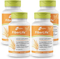 Intra FiberLife Supplement – Soluble Fiber for Digestive Health &amp Cholesterol Support with Konjac Guar Gum Xanthan Gum and Cinnamon – Made in Canada – 4 Bottles x 60 Capsules (240 Capsules)