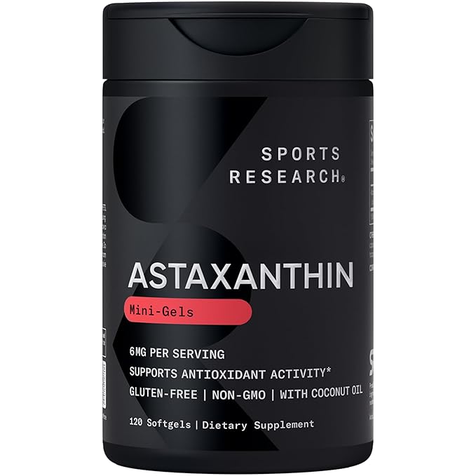 Sports Research® Antioxidant Support Pack - Oil of Oregano 9500mg + Vitamin D3 K2 5000iu + Triple Strength Astaxanthin