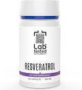 Trans-Resveratrol - 60 500mg Capsules - 3rd Party COA Provided with Every Lot# - Pure Resveratrol - No Fillers