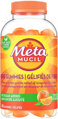 Metamucil Fibre Gummies Plant Based &amp No Sugar Added Help Provide Gentle Relief of Irregularity - 180 Gummies