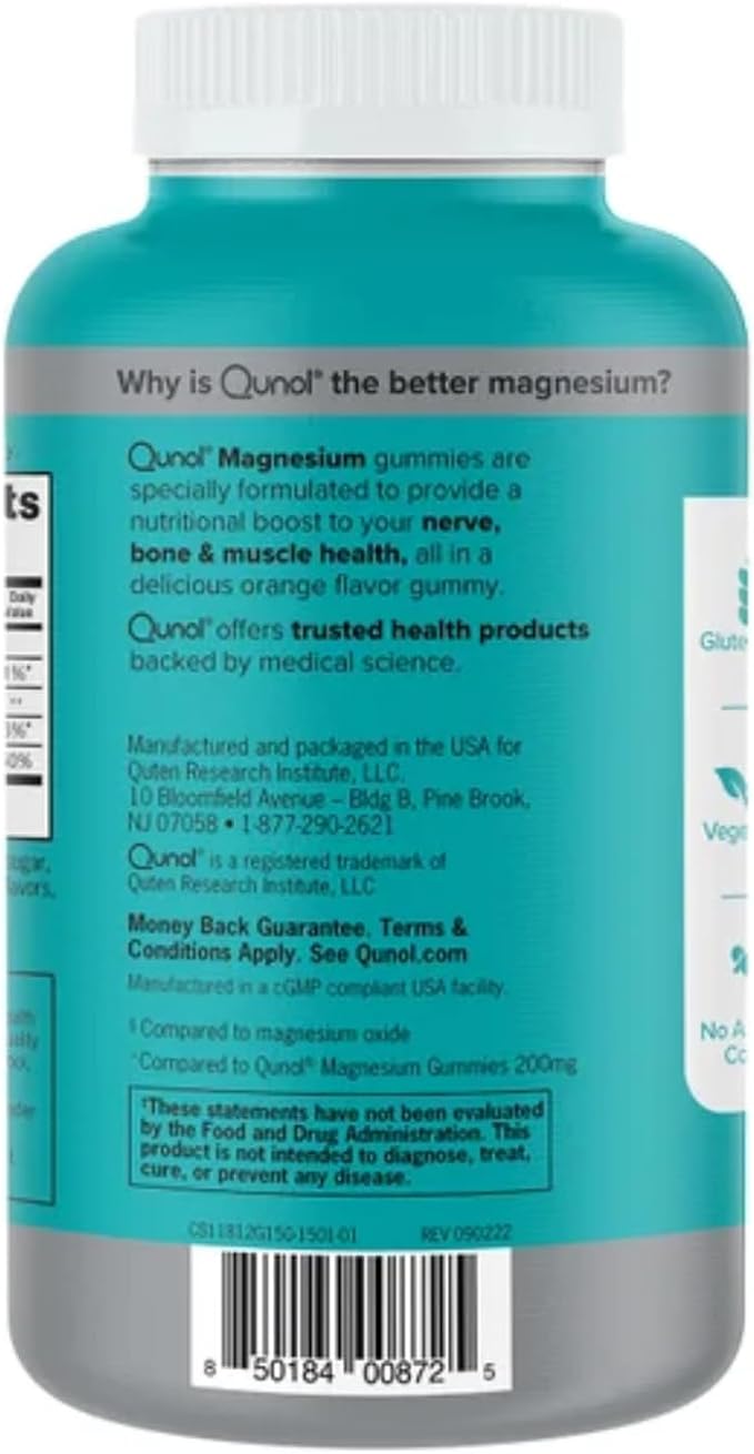 Extra Strength Magnesium Citrate Gummies 250 mg – 150 Count – Vegetarian &amp Gluten Free Orange Flavor (Pack of 1)