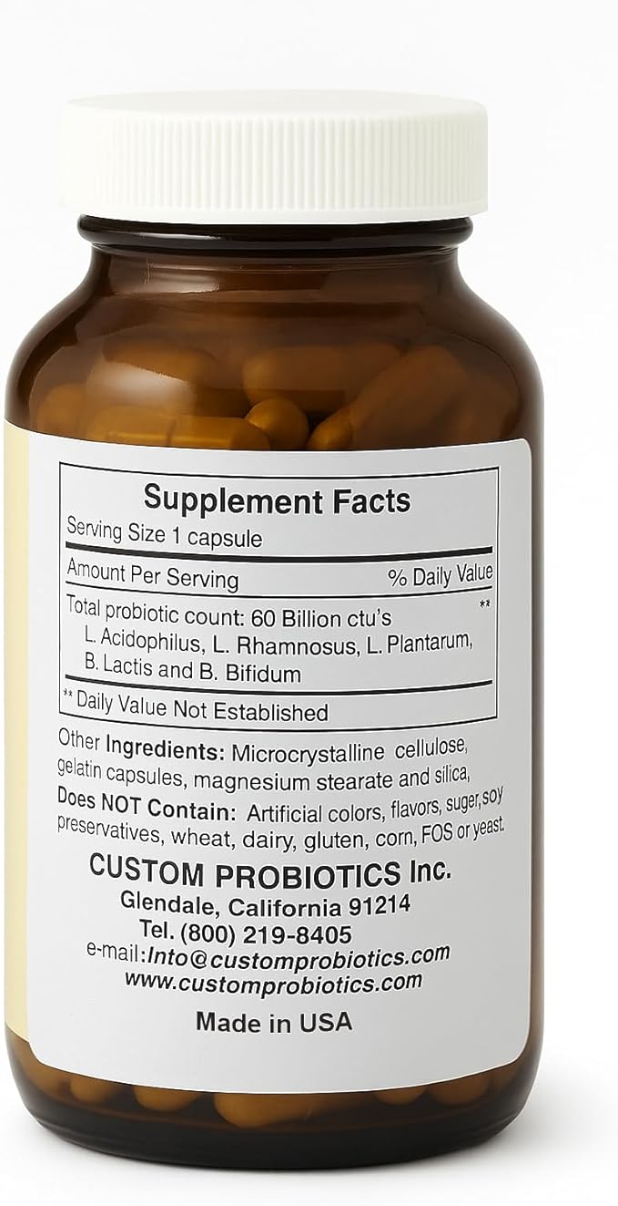 Custom Probiotics Adult Formula Cp-1-90 Capsules
