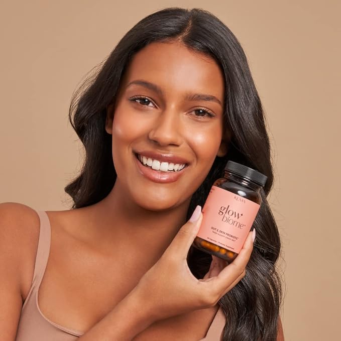 Kuma Glow Biome Clear Skin Probiotics + Prebiotic Capsules 60Ct.