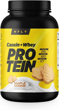 Casein + Whey Protein by HTLT | Whey &amp Casein Protein Shake Powder | Slow-Release Whey &amp Casein Protein for Sustained Energy | Casein Protein Powder for Baked Treats Maple Cookie