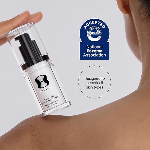 OneSkin EYE OS-01 Peptide Topical Supplement | Skin Longevity Age Reversal Eye Cream | Safe for Sensitive Skin Fragrance-Free