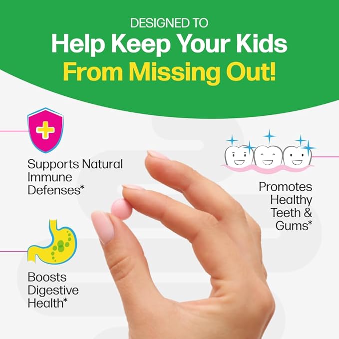 Culturelle Kids Chewable Daily Probiotic for Kids Ages 3+ 30 Count #1 Pediatrician-Recommended Brand Natural Berry Flavored Daily Probiotics for Digestive Health Oral Care &amp Immune Support