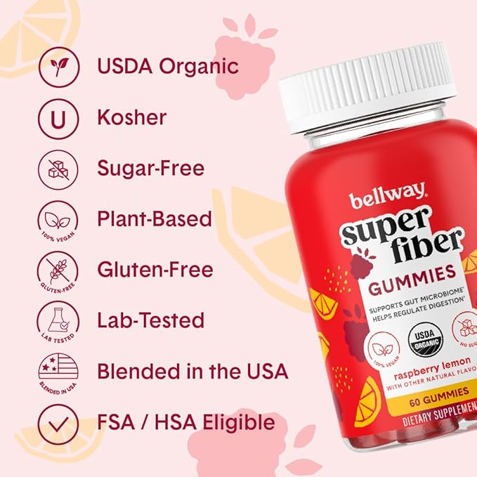 Bellway Super Fiber Powder + Greens Super Fiber Gummies