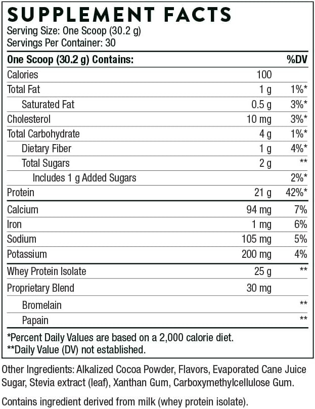 THORNE - Whey Protein Isolate (Chocolate 31.9 Oz) &amp Amino Complex (Berry 8 Oz) Bundle - Supports Muscle Repair &amp Recovery - NSF Certified for Sport - Gluten Free Soy Free
