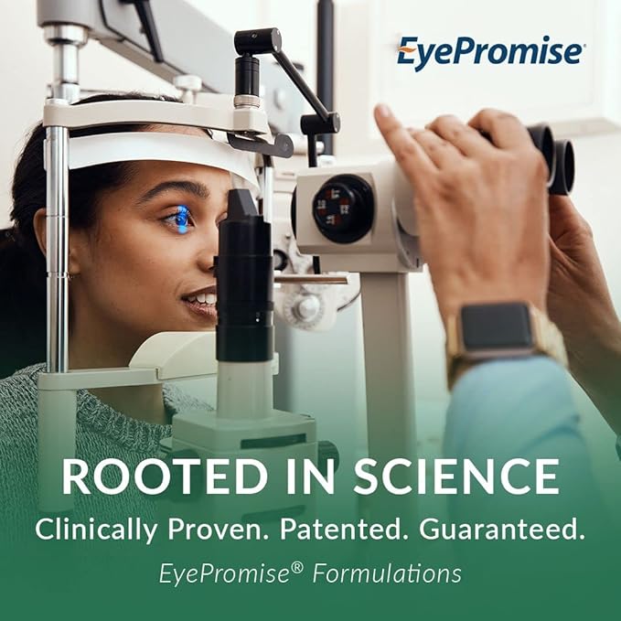 EyePromise Vizual Edge Pro Supplement - 30 Single-Serving Pill Packets 30-Day Supply - Visual Performance Eye Vitamin with 26mg Zeaxanthin &amp 8mg Lutein for Vision Quality &amp Clarity