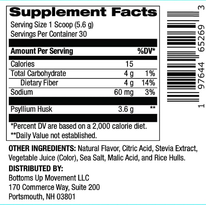 Bum Prebiotic Fiber Gummies and Cleanse Psyllium Powder Bundle – Supports Gut Health Regularity Bloating Relief and Bottom Prep Confidence