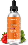 Women’s 50+ Liposomal Liquid Multivitamin – 16 Essential Vitamins &amp Minerals for Energy Bone &amp Immune Support – Sugar-Free Non-GMO High Absorption – Strawberry Mint 30 Servings