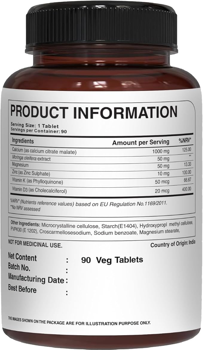 Pure Nutrition Vitamin D3 K2 120 + Ultra Calcium 90 Bundle