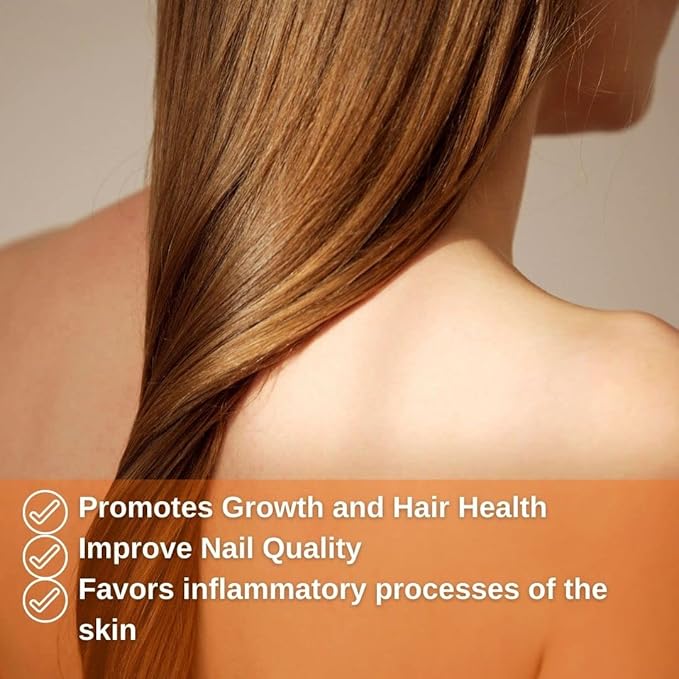 Hydrolyzed Collagen with Vitamins E y C Plus Biotin. Healthy Skin Nails and Hair