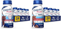 Ensure Plus Nutrition Shake 24 Count With 16 Grams of Protein Meal Replacement Shakes 8 Fl Oz &amp Ensure Plus Nutrition Shake With Fiber 16 Grams of Protein Meal Replacement Liquid