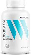 Swolverine Probiotix | Advanced Probiotic Supplement DE111 Bacillus Subtilis Digestive Health Gut Health Immune System Support (30 Count (Pack of 1))