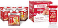 Quest Protein Shake Salted Caramel 4 Pack and Strawberry Cake Frosted Cookies Twin Pack Bundle 30g Protein