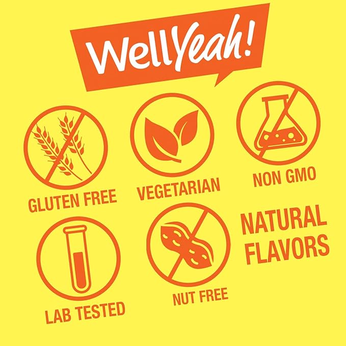WellYeah Vitamin D3 5000 IU (125 mcg) Extra Strenght Gummies 2 Pack-for Immune Booster Teeth Support - Non GMO Gluten Free Nut Free Vegan - Strawberry Flavor - 60 Gummies
