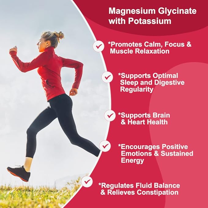 Magnesium Glycinate Gummies 400 mg with 100 mg Composite magnesium - Chelated Magnesium Potassium Supplement with Vitamin D B6 Supports Calm Sleep Memory &amp Muscle CrampsSugar Free - 180 Gummie