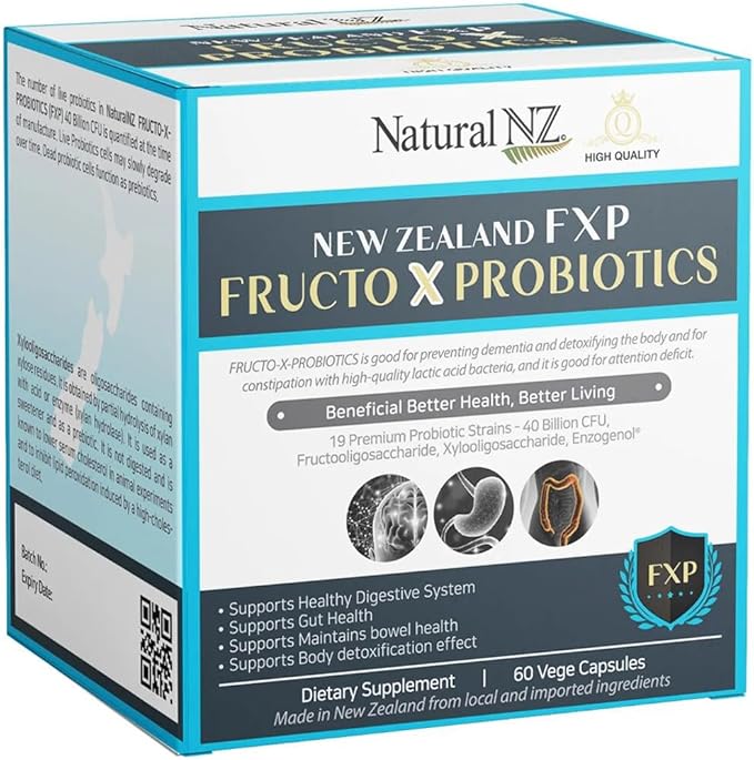 Fructo X Probiotics 40 Billion 60 Vege Capsules (3)