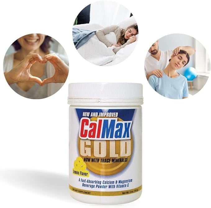 Dr Newton's Naturals Vitamin D3 Fast Melting Tablets and CalMax Gold Powder Drink Mix Bundle