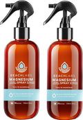 Magnesium Spray (2-Pack) - Ocean Sourced &amp 100% Canadian Made | Magnesium Spray for Feet and Body | Pure Concentrated Seawater with Synergistic Trace Minerals for Wellness | (8 oz)