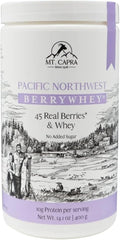 Mt. Capra Pacific Northwest BerryWhey | Non-GMO Meal Replacement Shake High in Antioxidants with Locally Grown Blueberries Aronia Berry and Goat Whey Protein | 10 Servings - 14.1 oz