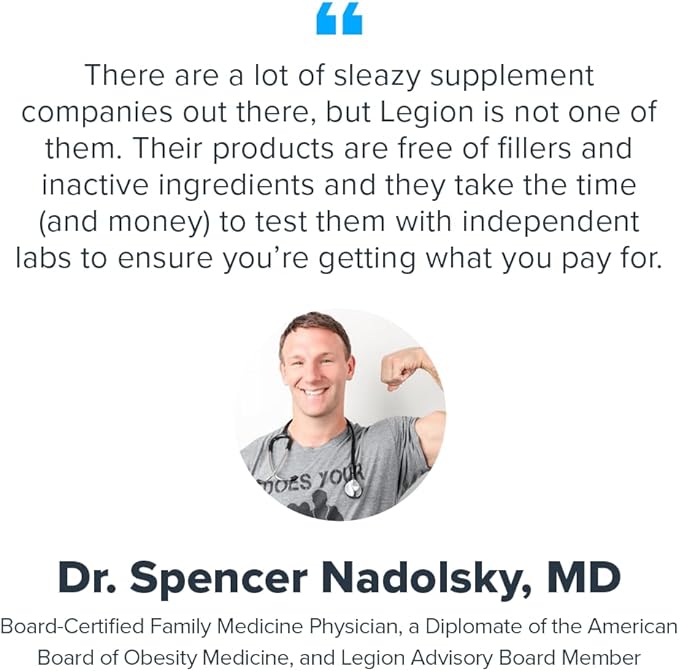 LEGION Immune- Immune Booster for Adults Natural Immunity System Support w/Vitamin C (500mg) American Ginseng Guduchi and Garlic Supplement.
