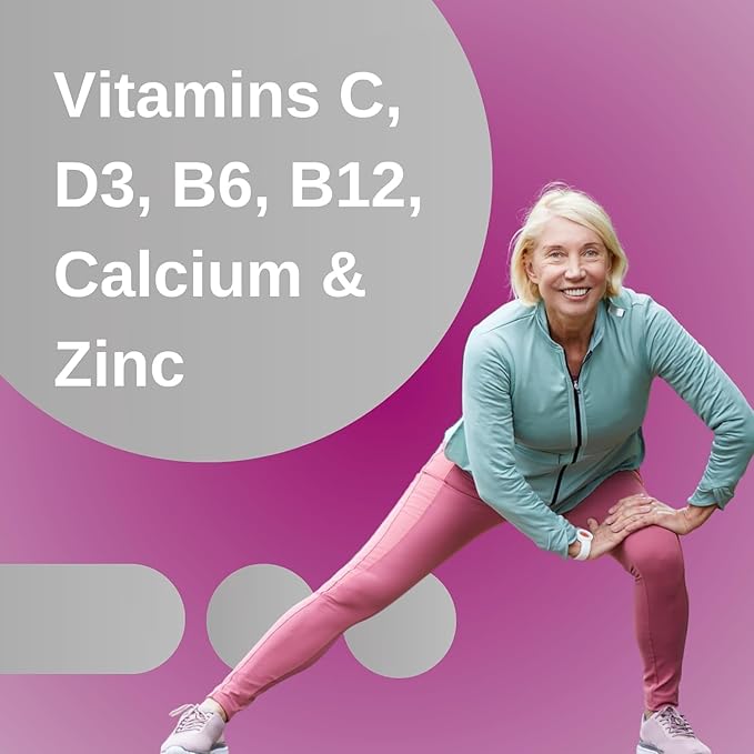 Silver Women 50 Plus Multivitamin Minerals Vitamins &amp Supplements Hair Skin and Nails Vitamins Vitamin C Antioxidants Supplement 275Ct Tablets (275) + Shipping in Box with VSL Sticker