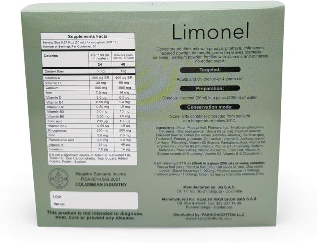 Limonel Liquid Fiber