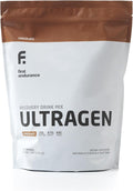 FIRST ENDURANCE Ultragen Workout Recovery Drink Powder Protein Mix Boosts Energy Accelerates Recovery | Chocolate 15 Servings